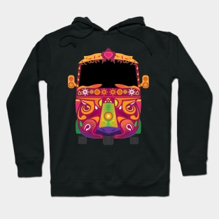 Road ke Rani Pakistani Rickshaw Hoodie